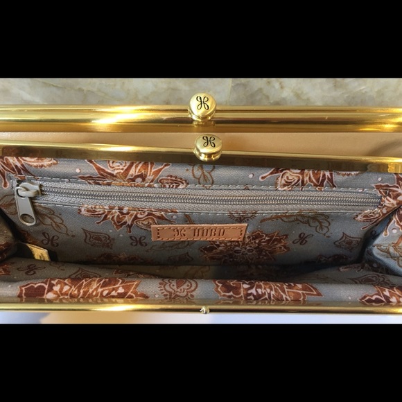 Hobo Lauren Leather Wallet Clutch, Blush, NWT - Picture 7 of 13